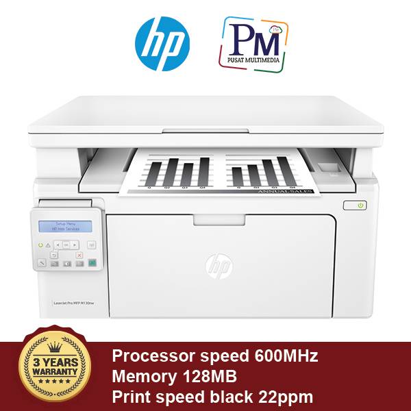 Hp Laserjet Pro Mfp M130nw Mono Printer