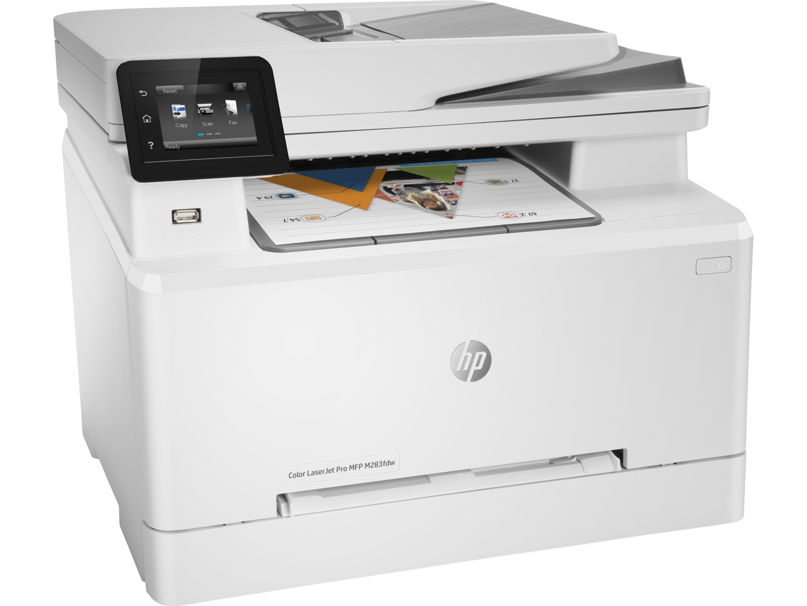HP Color LaserJet Pro MFP M283fdw AIO Printer (FREE RM80 TnGo or Grab e