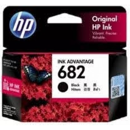 HP 682 Genuine Black Ink Cartridge