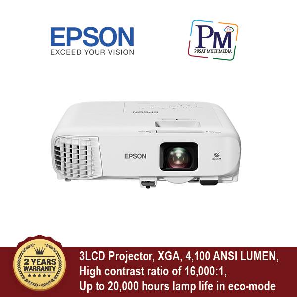 EPSON EB972 XGA LCD Projector