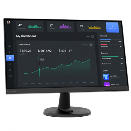 LENOVO D24-40 23.8" LED Backlit LCD Monitor