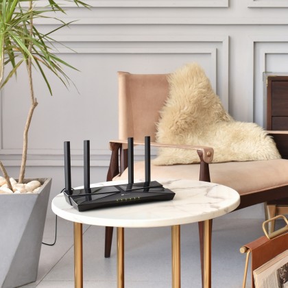 TP-LINK AX1800 Dual-Band Wi-Fi 6 Router, Easy mesh, 1xGbe WAN, 4xGbe ...
