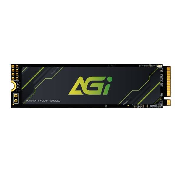AGI M.2 2280 PCIe Gen4 x4 NVMe SSD 512GB - 3D NAND, TLC, 5000/2800MB/s