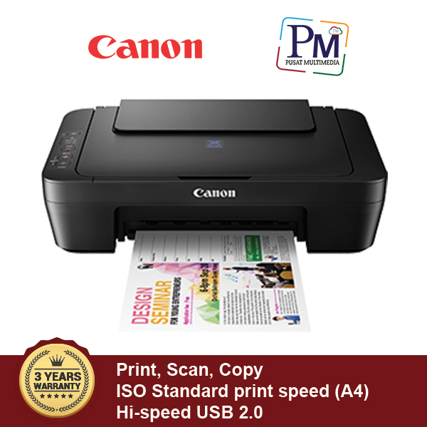 CANON PIXMA E410 3In1 Ink Efficient Printer A4