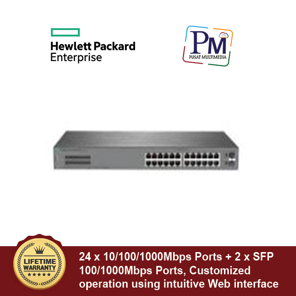 HPE OfficeConnect 1820-24G Smart Web Managed Layer Gigabit Switch
